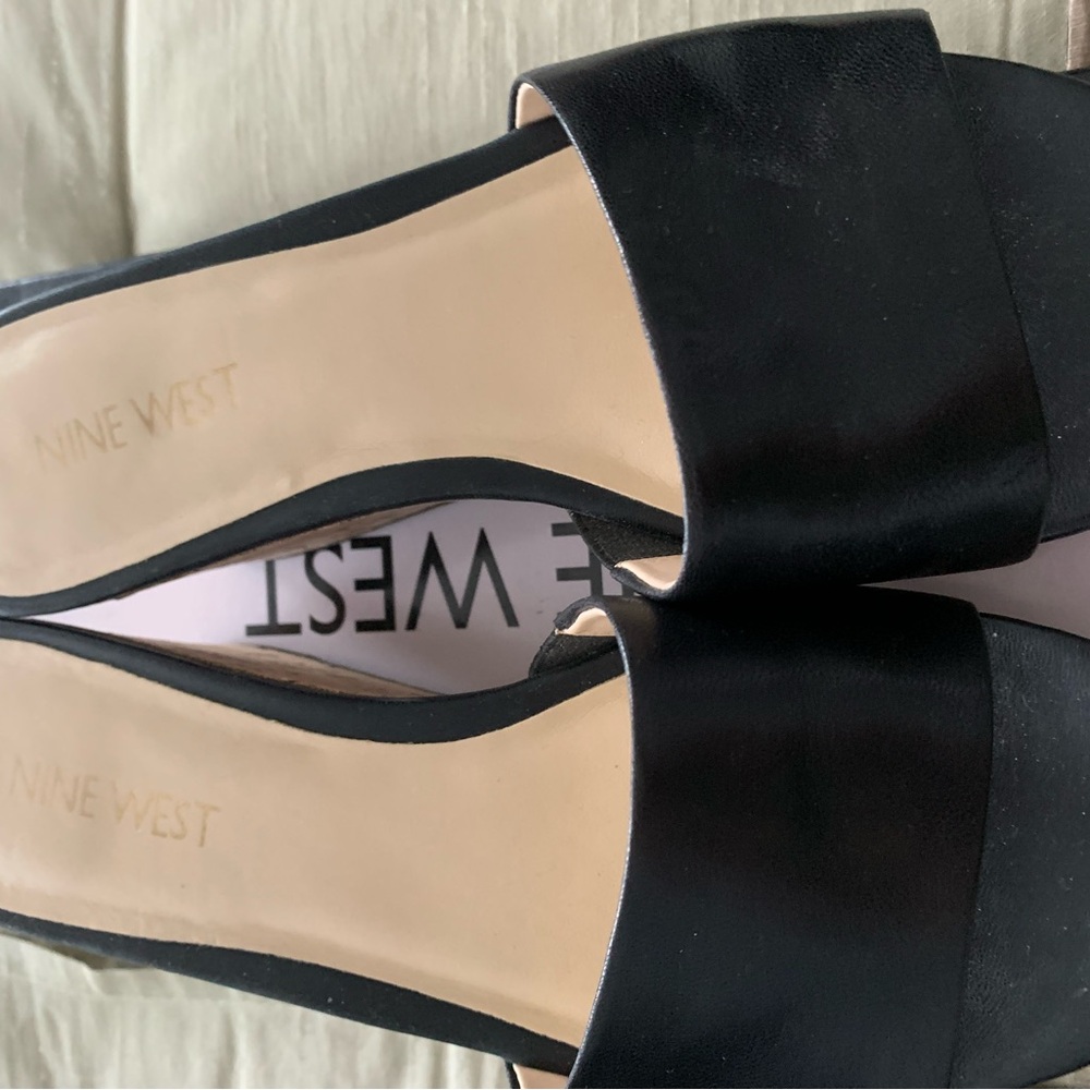 Nine West Black Flats for Women